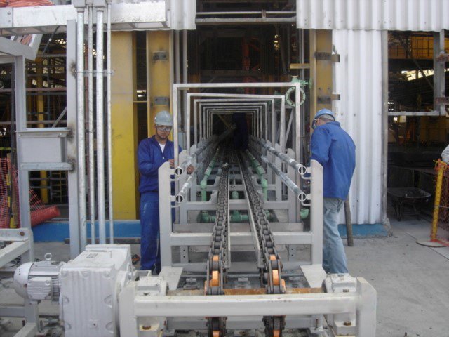 Transportadores de Corrente Metálica Foto do produto Transportadores de Corrente Metálica